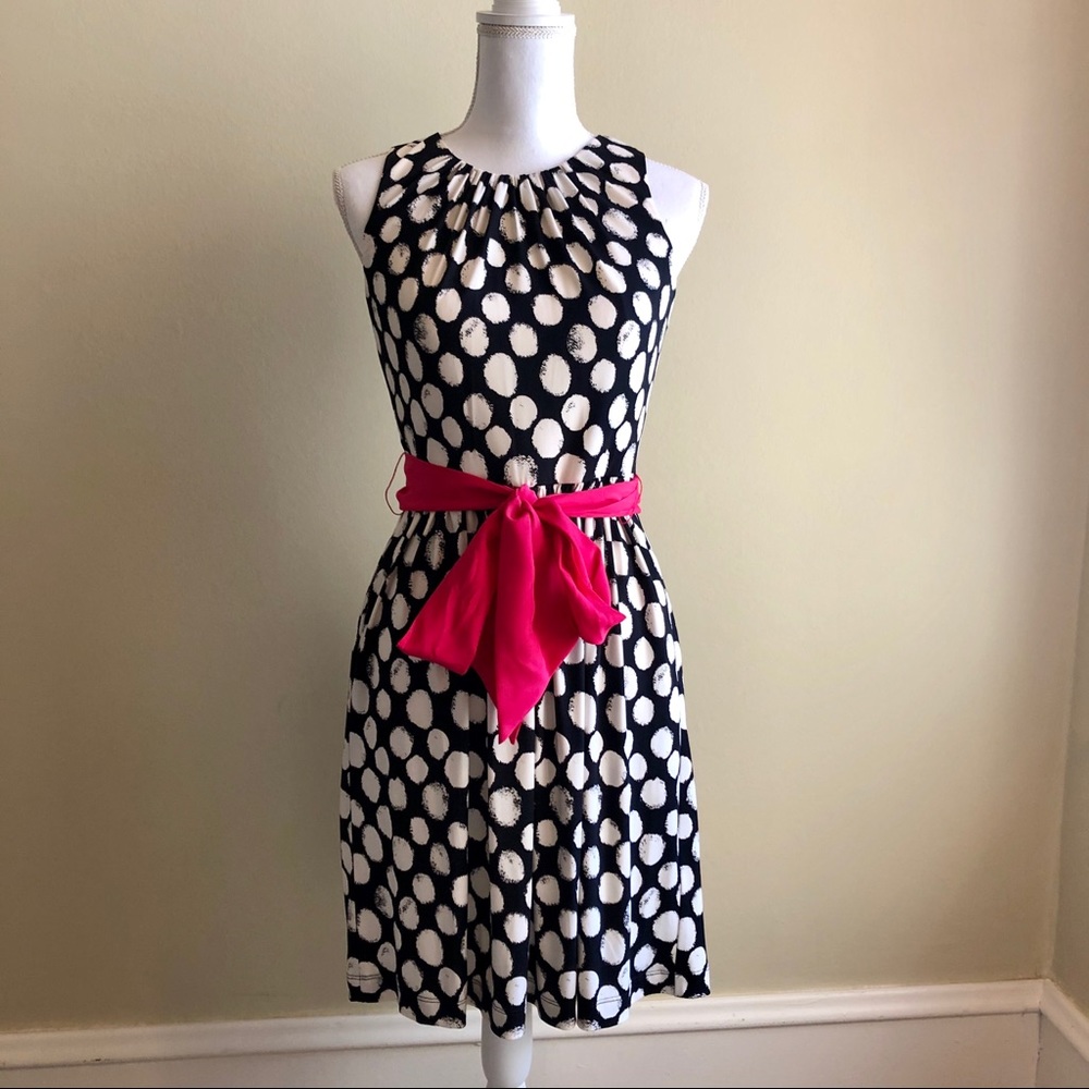 ELIZA J Polka Dot Dress